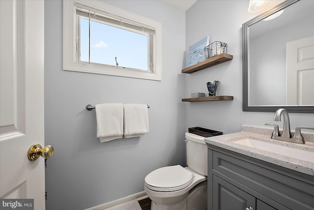 10 Riverside Ct, Ocean Pines, MD 21811 - bathroom featuring toilet and vanity