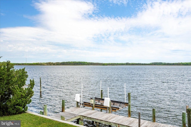 10 Riverside Ct, Ocean Pines, MD 21811 - dock area with a water view