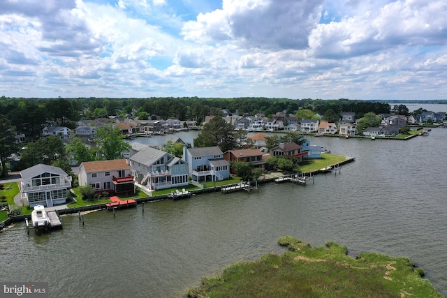 10 Riverside Ct, Ocean Pines, MD 21811 - aerial view of residential area with a large body of water