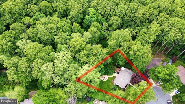 view of property location with property boundaries highlighted