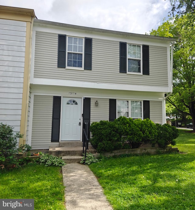 13114 Thackery Pl, Germantown, MD 20874 - view of front of house with a front lawn