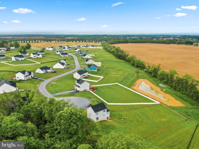 overview of rural landscape