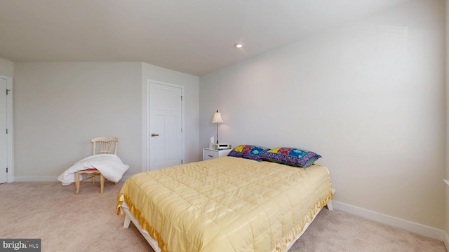 21042 Wavecrest Ter Unit 23, Lewes, DE 19958 - bedroom featuring light colored carpet, baseboards, and recessed lighting