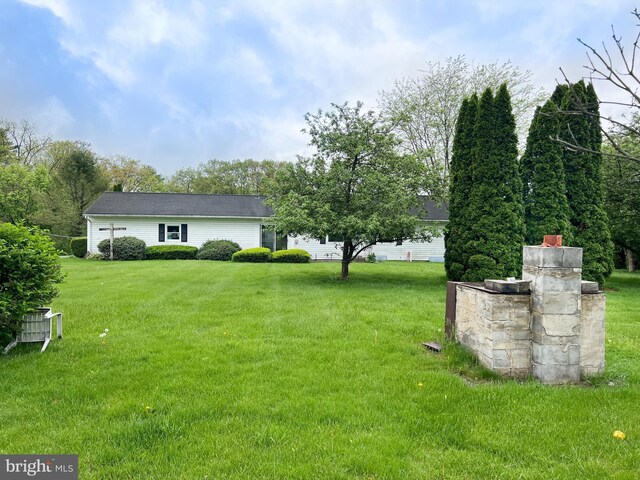 view of yard