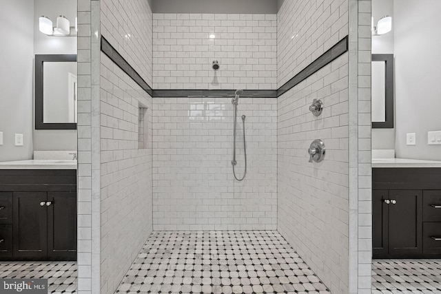 22 Grassy Lake Rd, Shamong, NJ 08088 - full bath featuring a tile shower and vanity