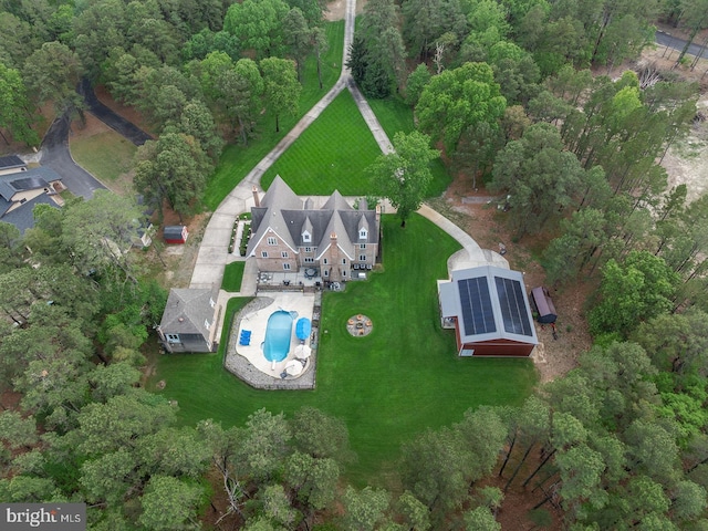 22 Grassy Lake Rd, Shamong, NJ 08088 - aerial overview of property's location featuring a pool
