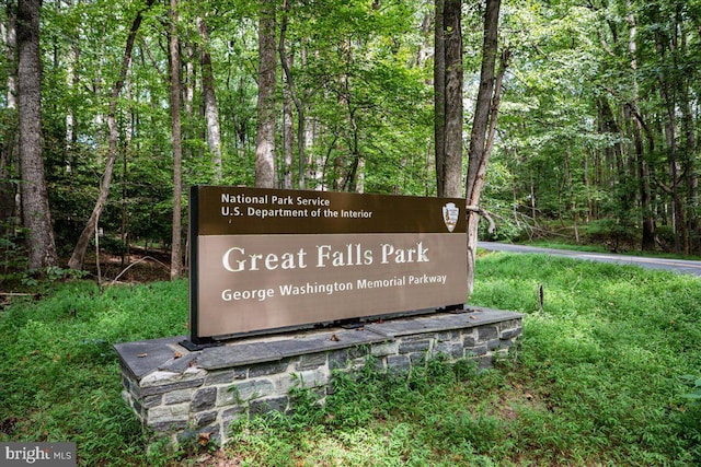 exterior view of a wooded view