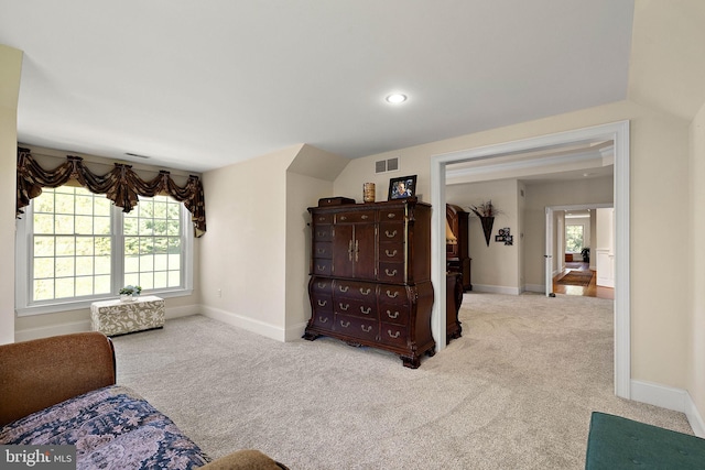 107 Centrenest Ln, Wilmington, DE 19807 - interior space featuring baseboards, visible vents, and carpet floors