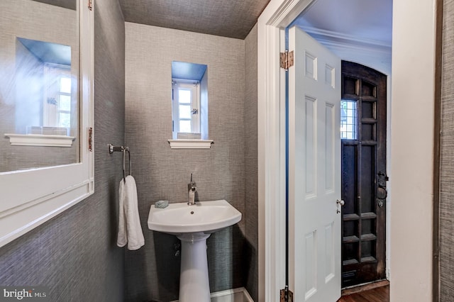 bathroom with a wealth of natural light