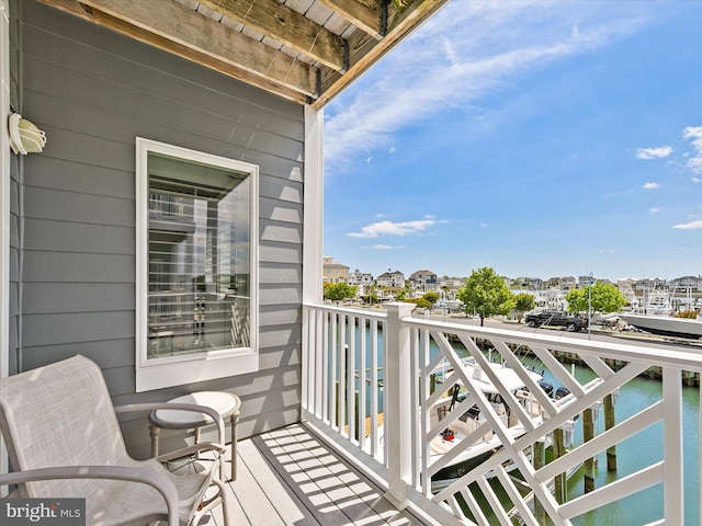 13000 Marina View Ln Unit 25, Ocean City, MD 21842 - balcony with a water view