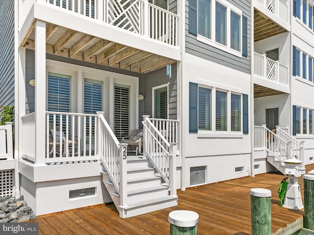 13000 Marina View Ln Unit 25, Ocean City, MD 21842 - view of wooden deck