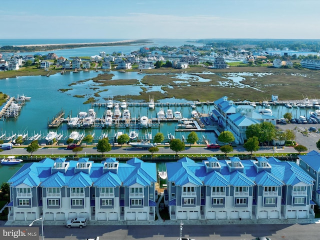13000 Marina View Ln Unit 25, Ocean City, MD 21842 - bird's eye view of a large body of water and numerous boat docks