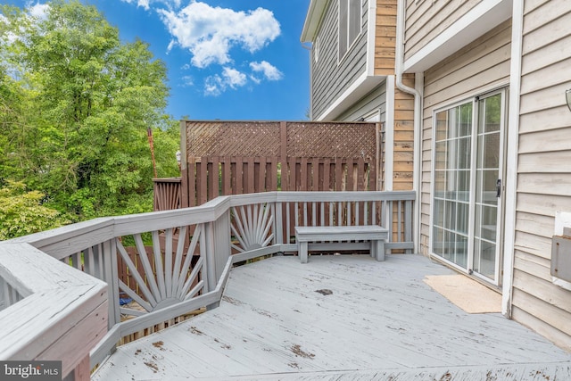 12473 Turtle Dove Pl, Waldorf, MD 20602 - view of wooden terrace