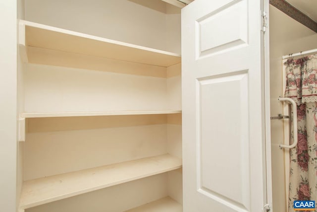 view of closet