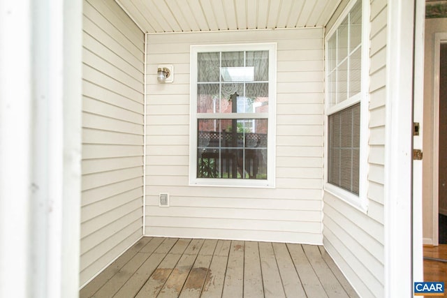 view of deck