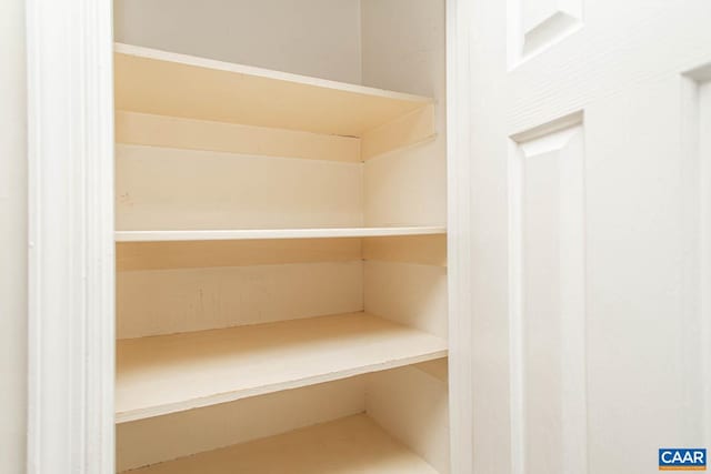 view of closet