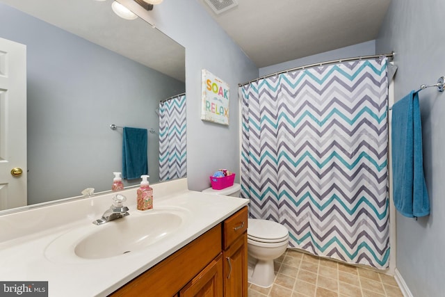 3 Oleander Dr, Stafford, VA 22554 - bathroom featuring toilet, vanity, and visible vents