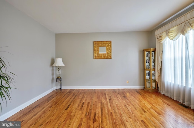 28 Autumnwood Ln, Mount Laurel, NJ 08054 - unfurnished room with light wood-style floors and baseboards