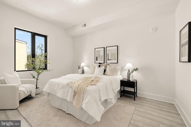 1001 Rhode Island Ave NE Unit 204, Washington, DC 20018 - bedroom featuring light wood-style flooring and baseboards