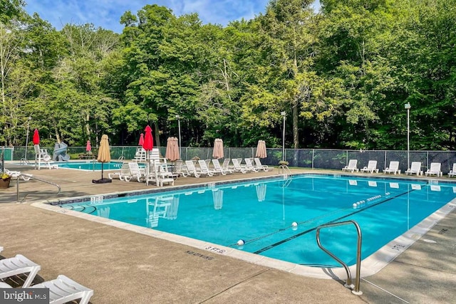 249 Hyland Dr, East Stroudsburg, PA 18301 - community pool featuring a patio area and fence