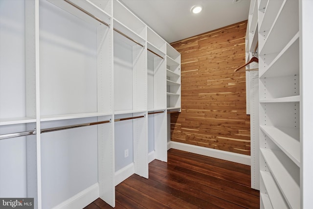 275 S Creek Rd, West Chester, PA 19382 - walk in closet with dark wood-style flooring