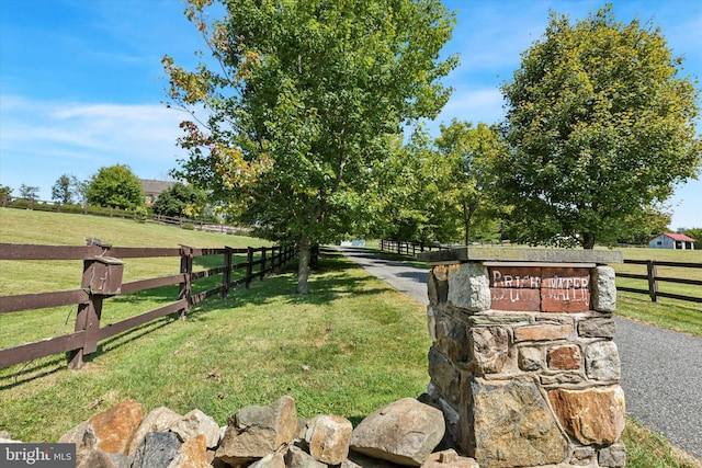 275 S Creek Rd, West Chester, PA 19382 - exterior space featuring fence and a rural view