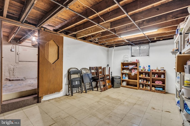 1545 Maple Ave, Haddon Heights, NJ 08035 - view of unfinished below grade area