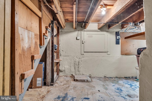 1545 Maple Ave, Haddon Heights, NJ 08035 - unfinished basement featuring stairs