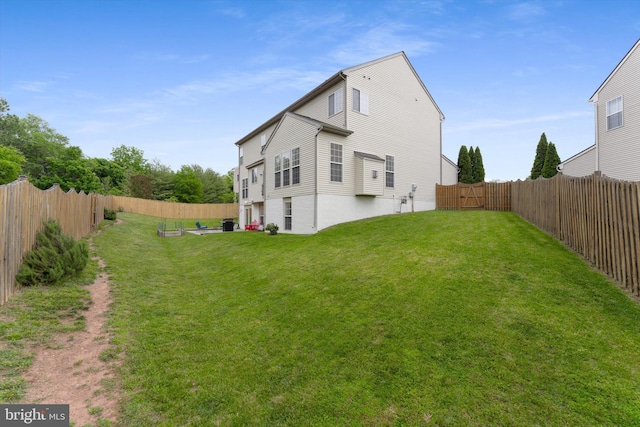 view of back of property