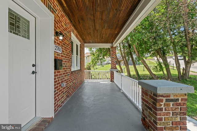 2701 Christopher Ave, Baltimore, MD 21214 - view of covered porch