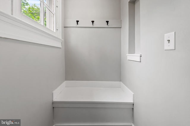 view of mudroom