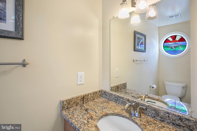 6018 Good Lion Ct, Alexandria, VA 22315 - bathroom with vanity and toilet