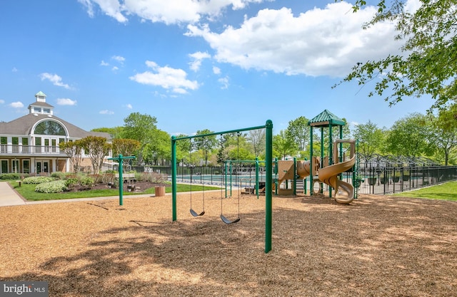 6018 Good Lion Ct, Alexandria, VA 22315 - view of communal playground