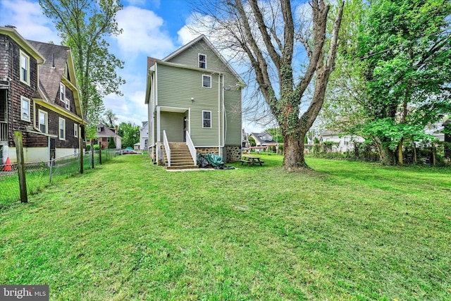 view of rear view of house