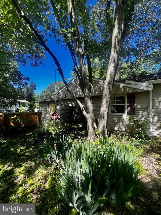 1215 Pine Ave, Shady Side, MD 20764 - view of home's exterior featuring fence