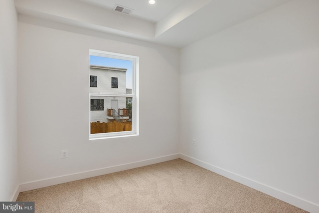 4902 D St SE, Washington, DC 20019 - carpeted empty room featuring baseboards and recessed lighting
