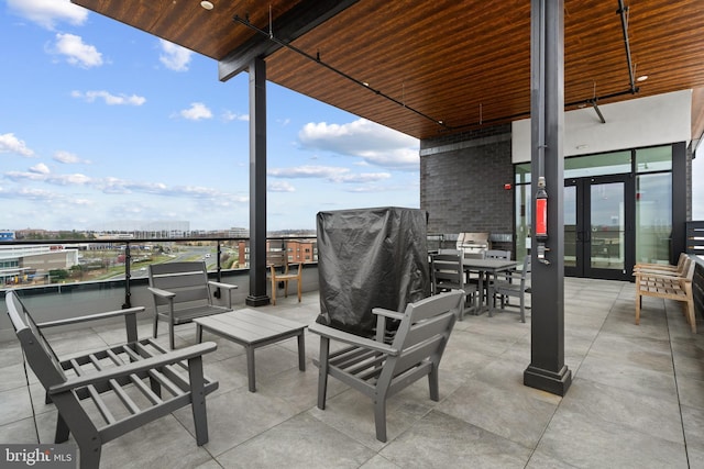 44691 Wellfleet Dr Unit 508, Ashburn, VA 20147 - view of patio / terrace