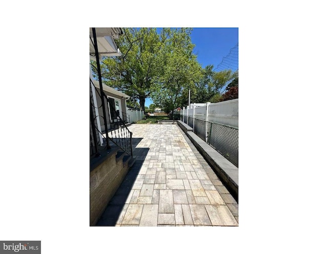 1762 Exton Ave, Hamilton, NJ 08610 - view of patio with fence