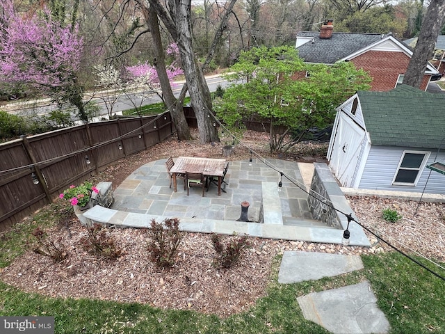 304 Moncure Dr, Alexandria, VA 22314 - view of yard with a patio and fence