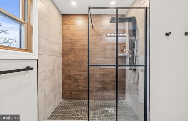 22 Duncan Ave, Westville, NJ 08093 - bathroom with a stall shower and recessed lighting
