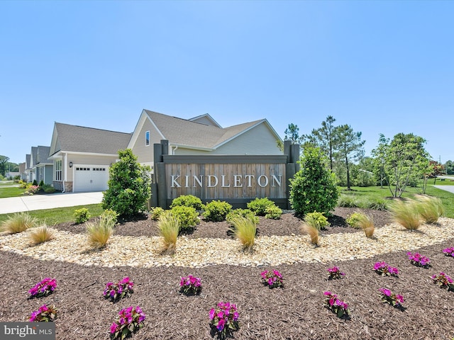 35015 Kindleton Ln, Lewes, DE 19958 - community sign featuring an attached garage and driveway
