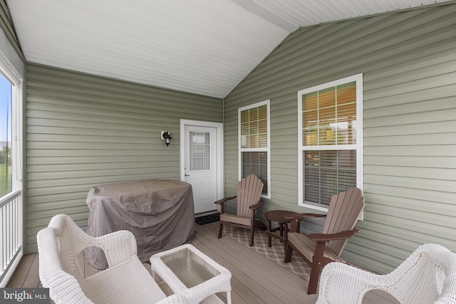 606 Garden Gate Dr, Middletown, DE 19709 - view of wooden terrace
