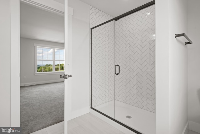 502 Winding Way Asbury Ii Model, Unit Asbury Ii Model, Wrightsville, PA 17368 - full bath featuring a stall shower and baseboards