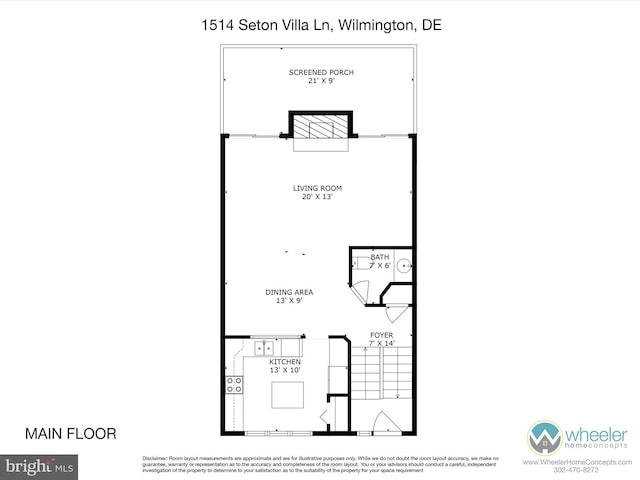 floor plan / room layout