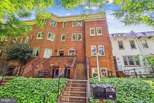 2646 Woodley Pl NW Unit 1/2, Washington, DC 20008 - view of property featuring stairway