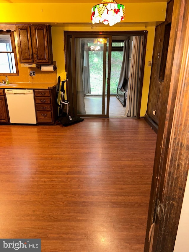1535 Fieldwood Rd, Southampton, PA 18966 - unfurnished dining area featuring wood finished floors and healthy amount of natural light