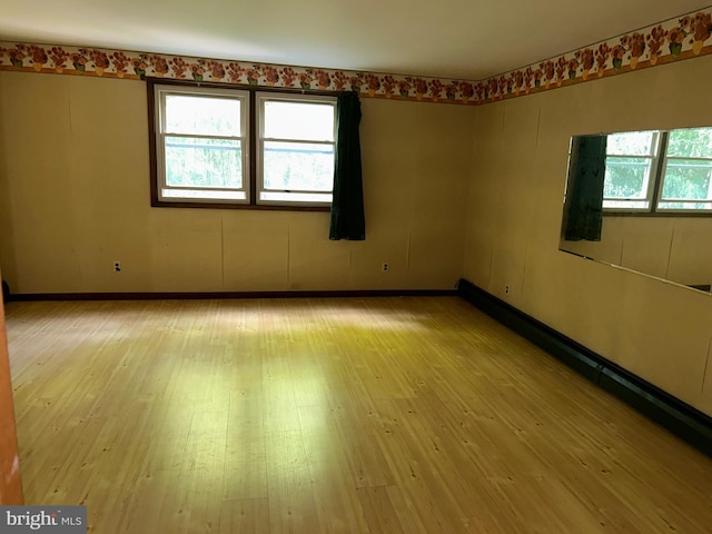 1535 Fieldwood Rd, Southampton, PA 18966 - spare room featuring wood finished floors and baseboards
