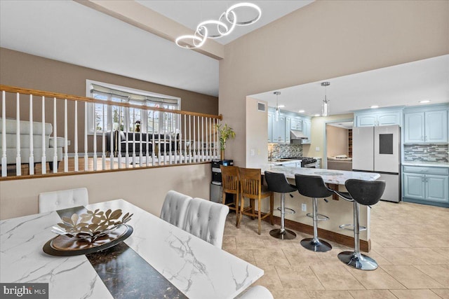 48 Creighton Cir, Old Bridge, NJ 08857 - dining area featuring recessed lighting