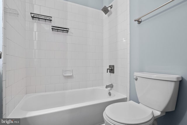 524 N Loudon Ave, Baltimore, MD 21229 - full bathroom featuring toilet and shower / bathtub combination