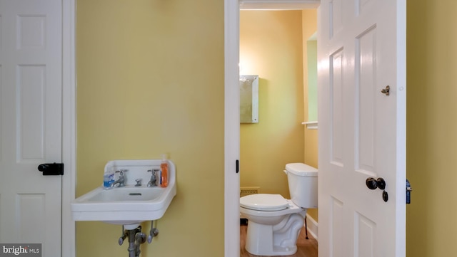 203 E Ferry Rd, Yardley, PA 19067 - bathroom with a sink and toilet